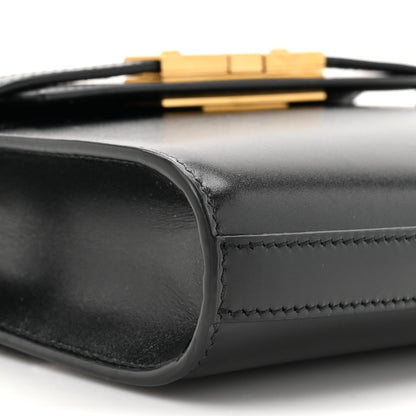Saint Laurent Smooth Calfskin Mini Manhattan Shoulder Bag Black 10 of 13