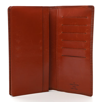 Louis Vuitton Epi Porte-Cartes Credit Yen Wallet Kenyan Fawn 5 of 11