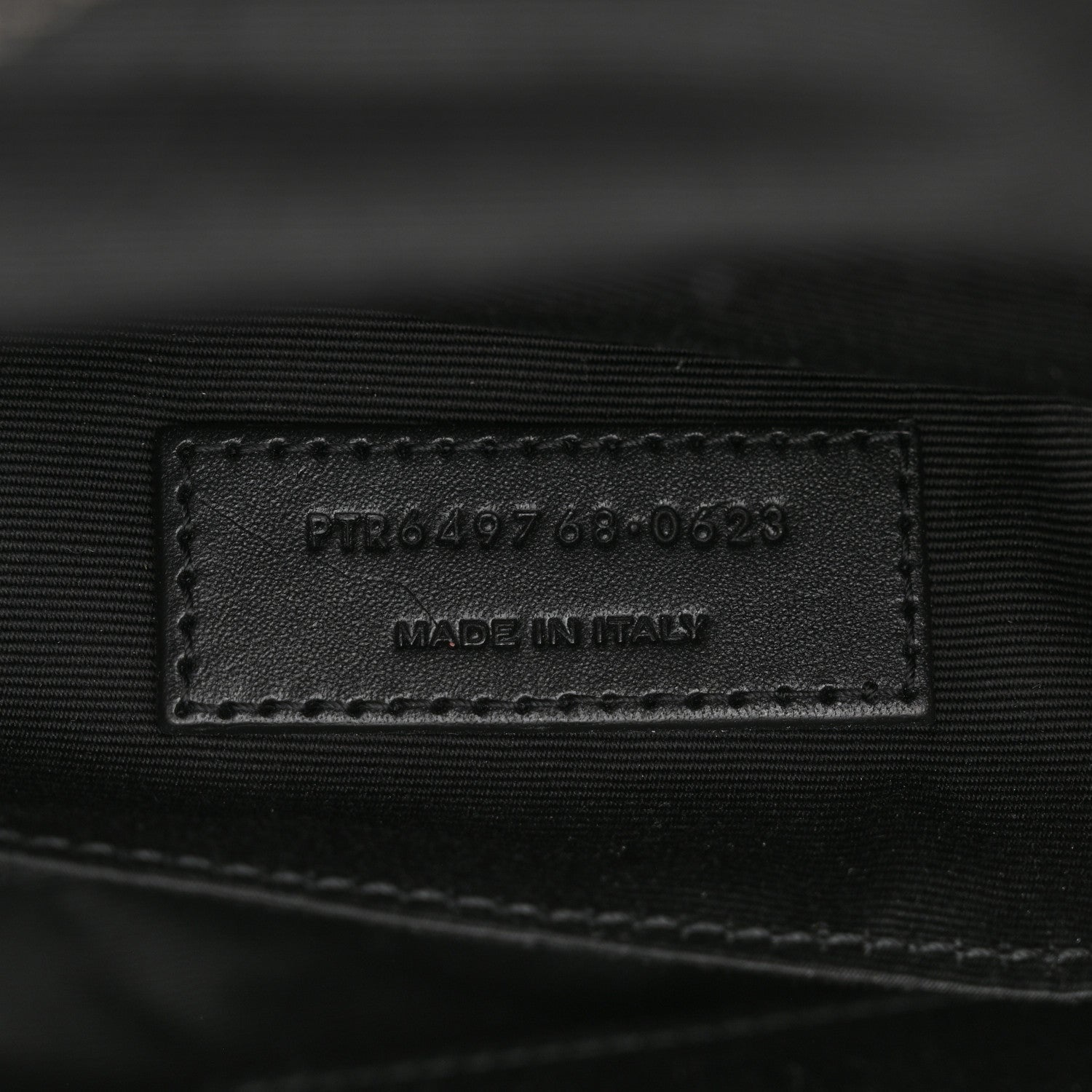Saint Laurent Canvas Classic Belt Bag Black 7 of 11