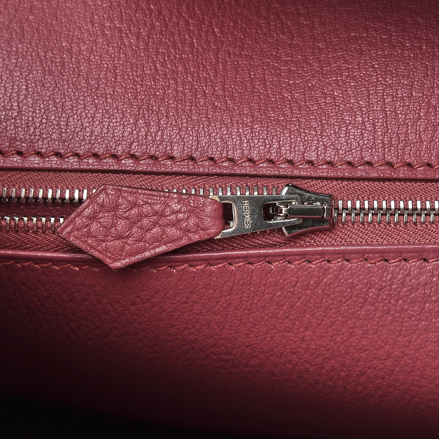 Hermes Taurillon Clemence Birkin 40 Bois de Rose 17 of 34