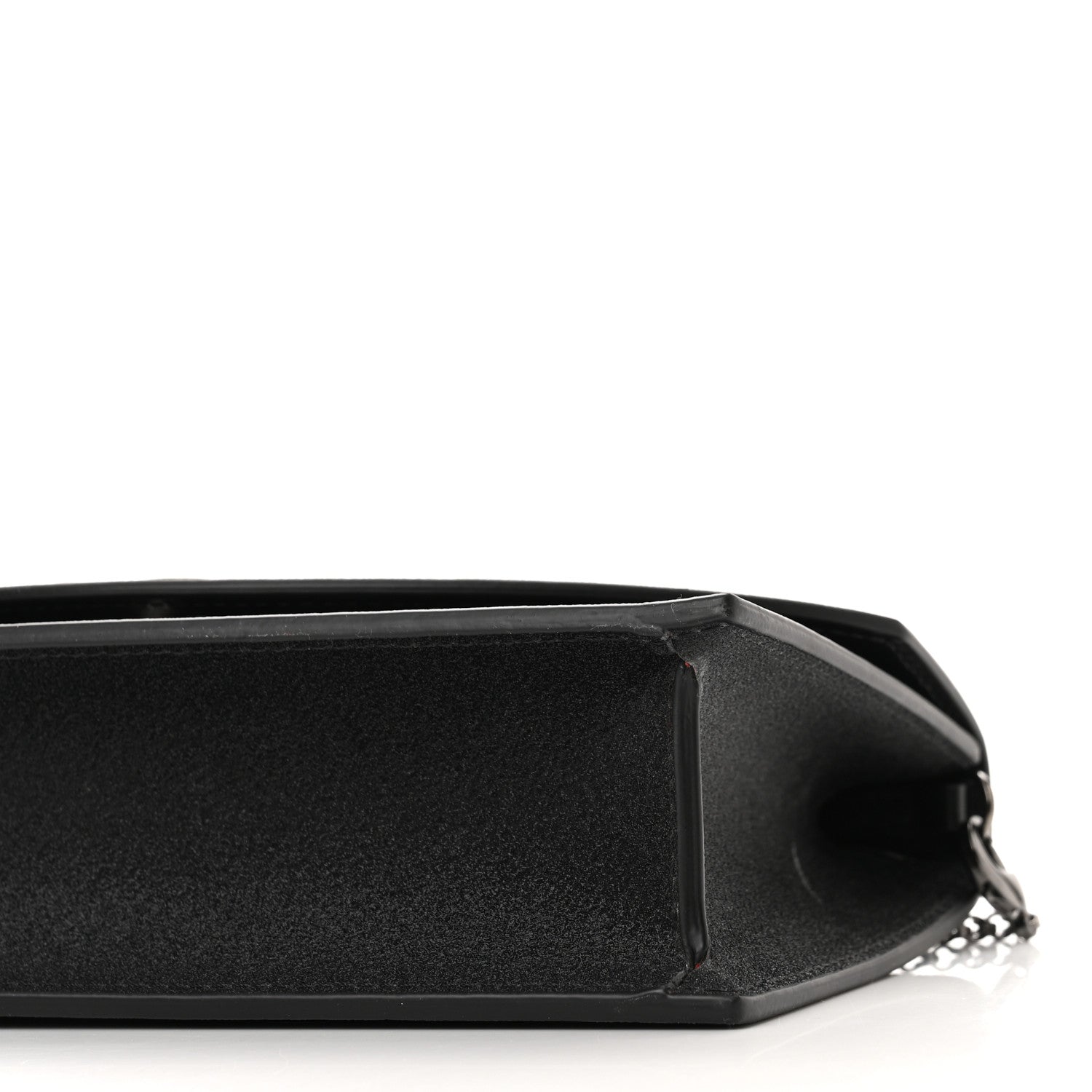 Christian Louboutin Glitter Calfskin Loubi54 Crossbody Clutch Black 9 of 9