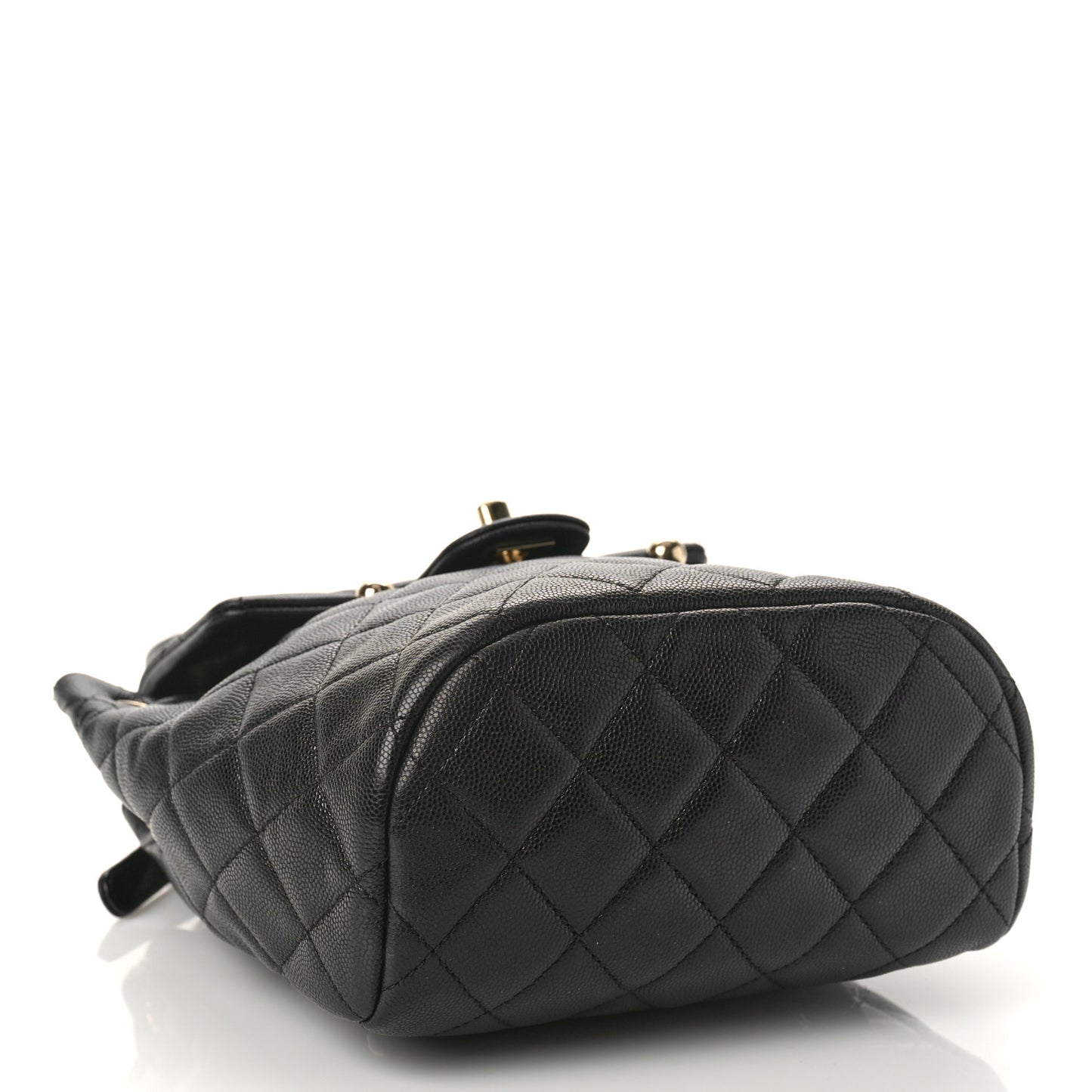 Caviar Quilted Mini Urban Spirit Backpack Black