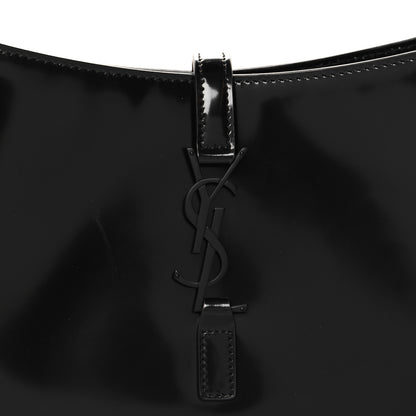 Saint Laurent Patent Le 5 A 7 Monochrome Hobo Black 8 of 10