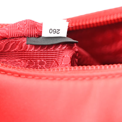 Prada Tessuto Nylon Mini Re-Edition 2000 Bag Rosso 8 of 11