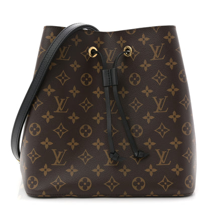 Louis Vuitton Monogram Neonoe MM Black 1 of 11