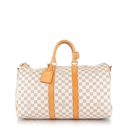 Louis Vuitton Damier Azur Keepall Bandouliere 45 1 of 7