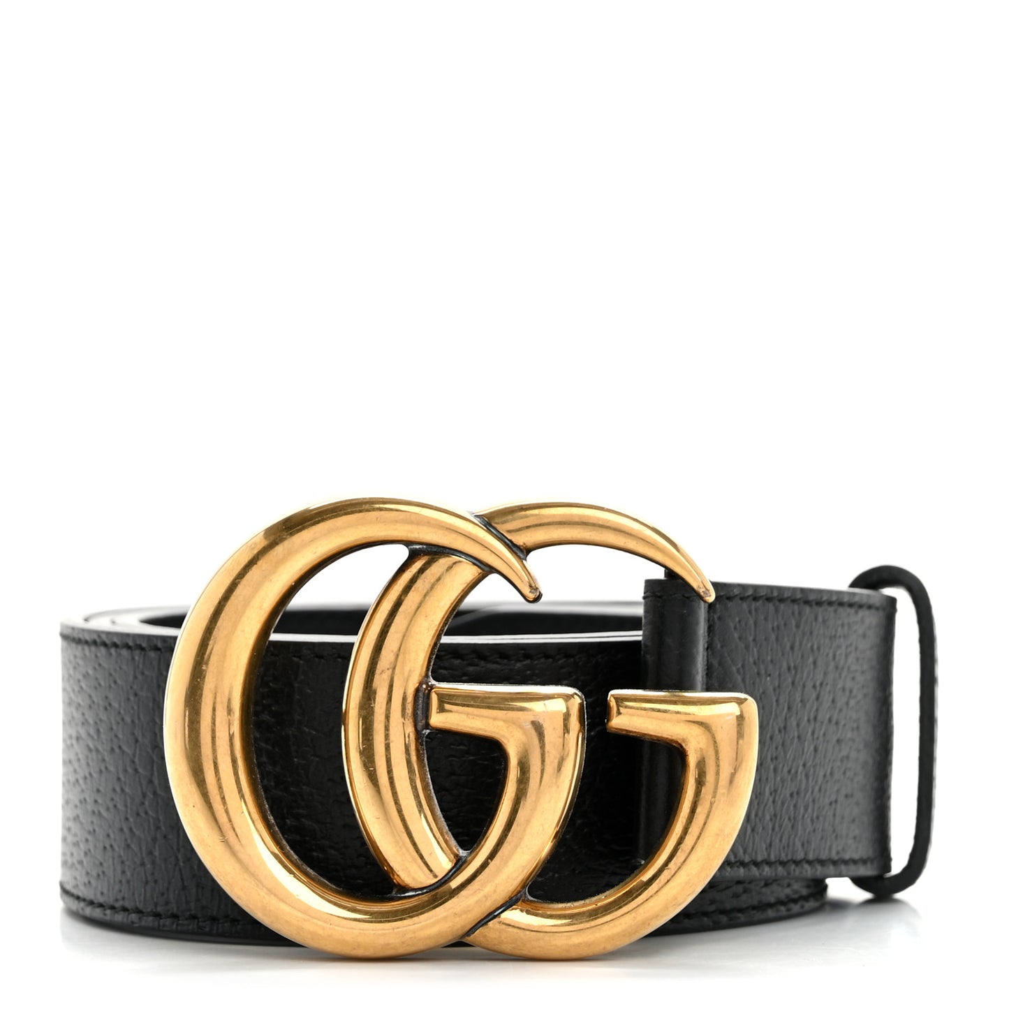 Textured Calfskin Double G 40mm Belt 90 36 Black