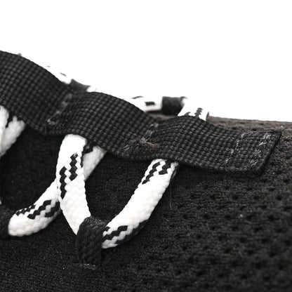 Balenciaga Recycled Knit Bi-Color Sole Womens Speed Lace Up Sneakers 37 Black White 13 of 13