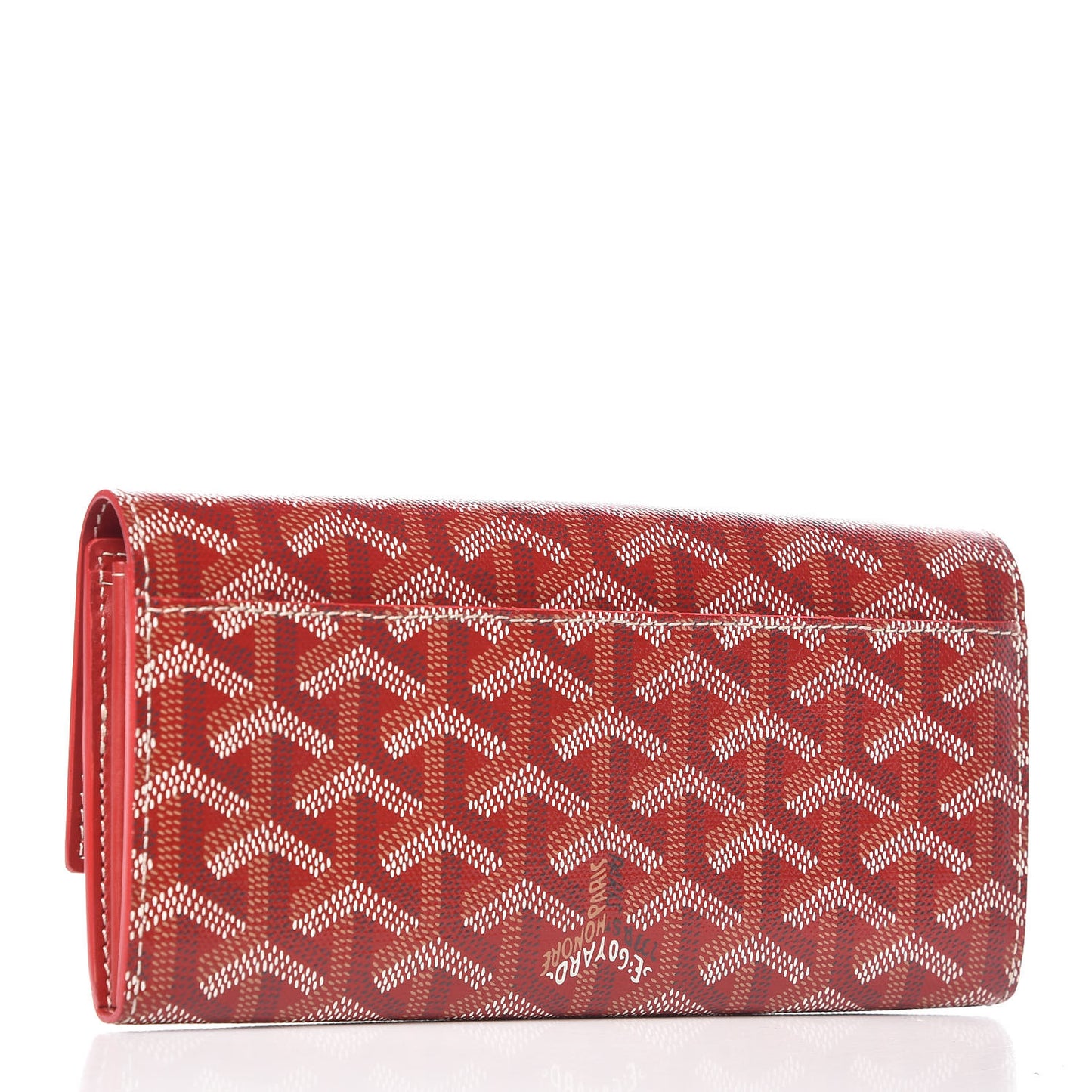 Goyardine Varenne Long Wallet Red