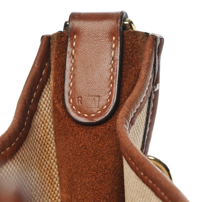 Hermes Toile Natural Barenia Evelyne GM Fauve 7 of 14