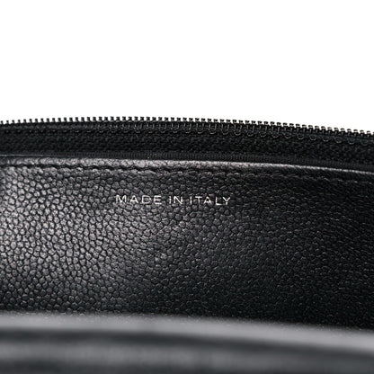 Chanel Caviar Quilted Boy Wallet On Chain WOC So Black 7 of 22