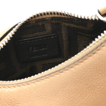 Fendi Vitello Grace Nano Fendigraphy Hobo Charm Miele Scuro 4 of 8
