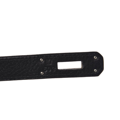 Hermes Taurillon Clemence Kelly Retourne 35 Black 7 of 10