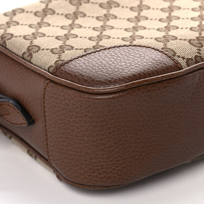Gucci Monogram Mini Bree Messenger Bag Beige Tabacco 10 of 11