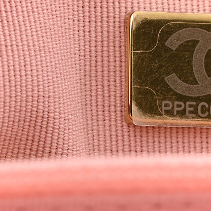 Chanel Lambskin Quilted Medium Chanel 19 Flap Light Pink 7 of 13