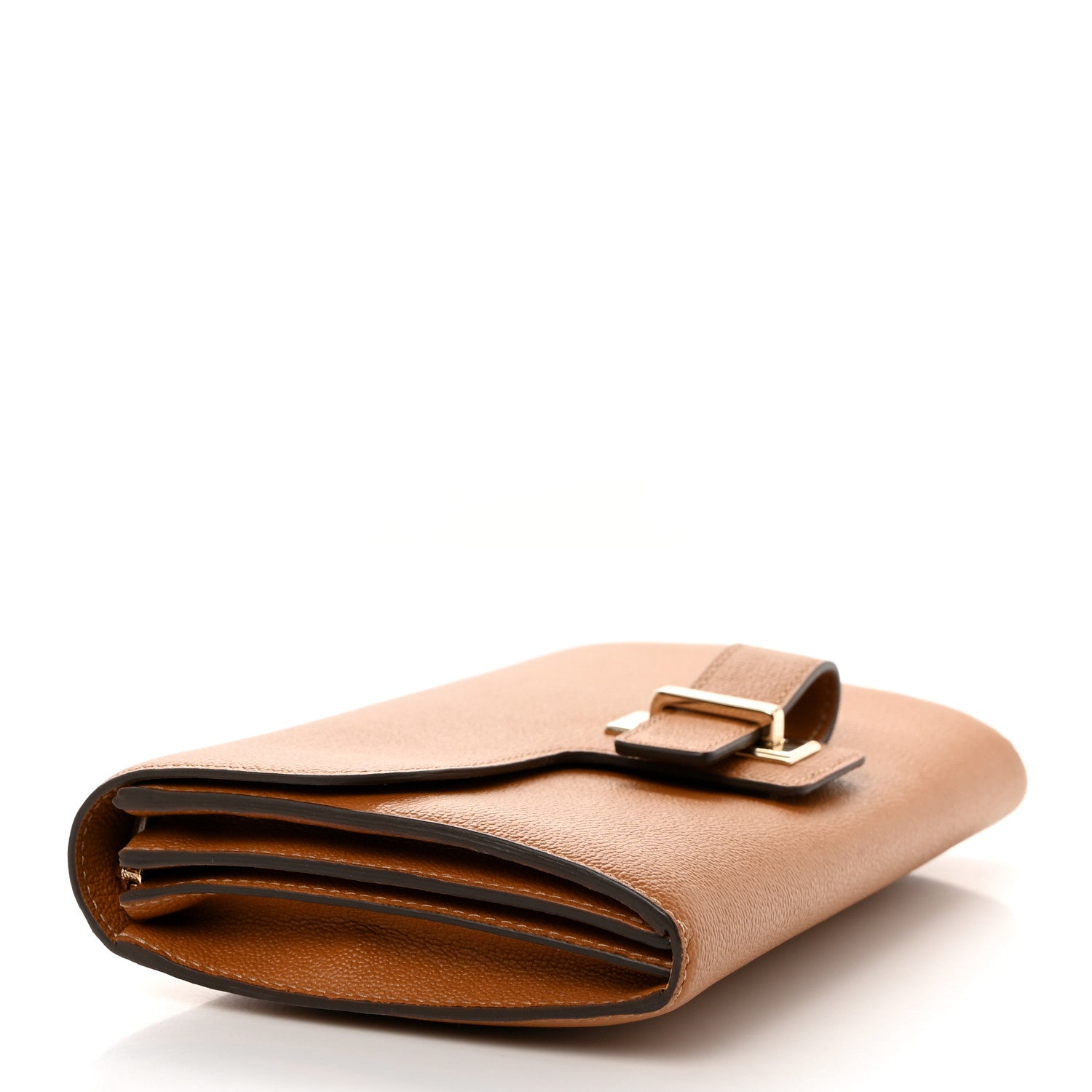 Delvaux Grained Calfskin Simplissime Wallet Vegetal 4 of 6