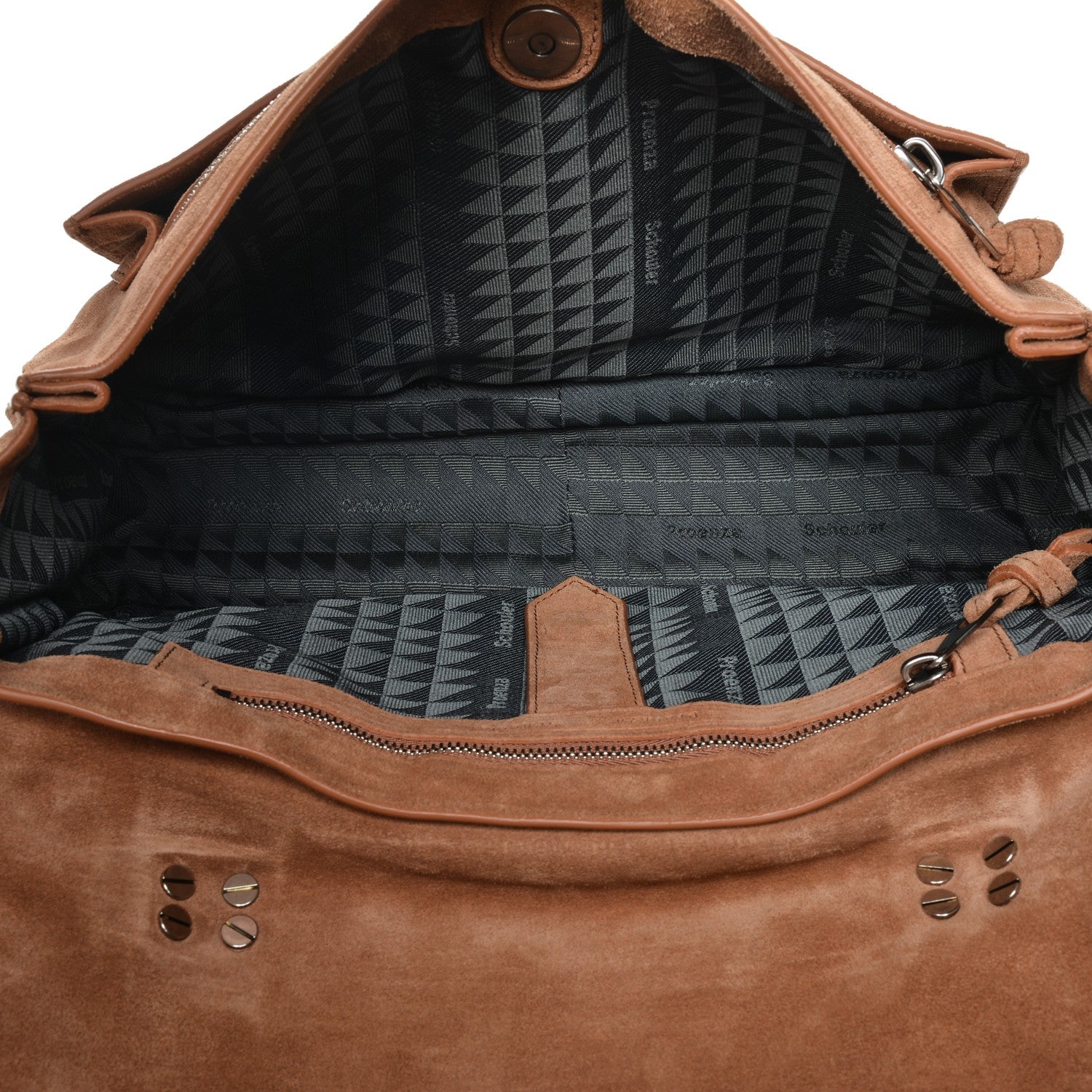 Proenza Schouler Suede Fringe Medium PS1 Satchel Dune 5 of 6