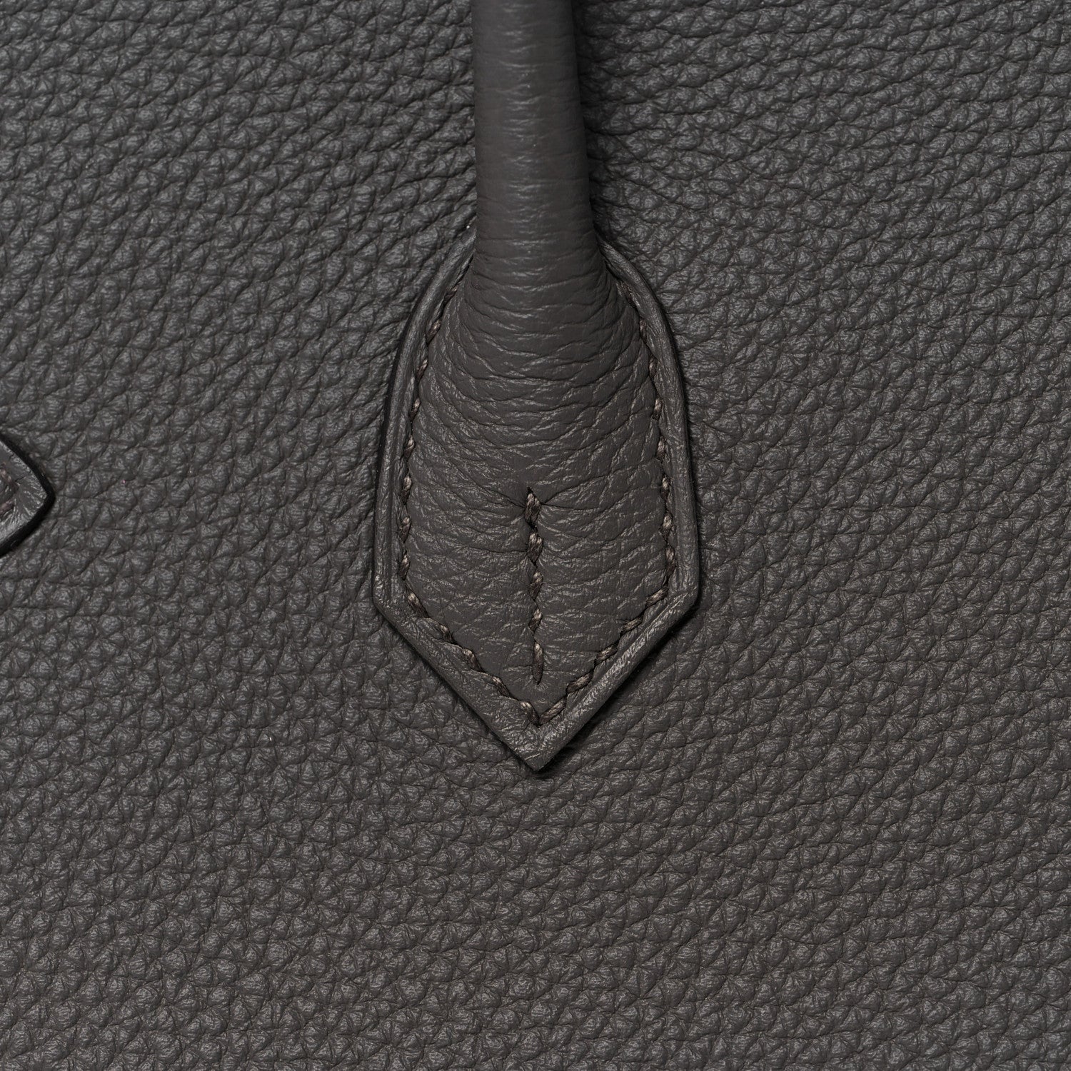 Hermes Togo Birkin 25 Etain 13 of 35