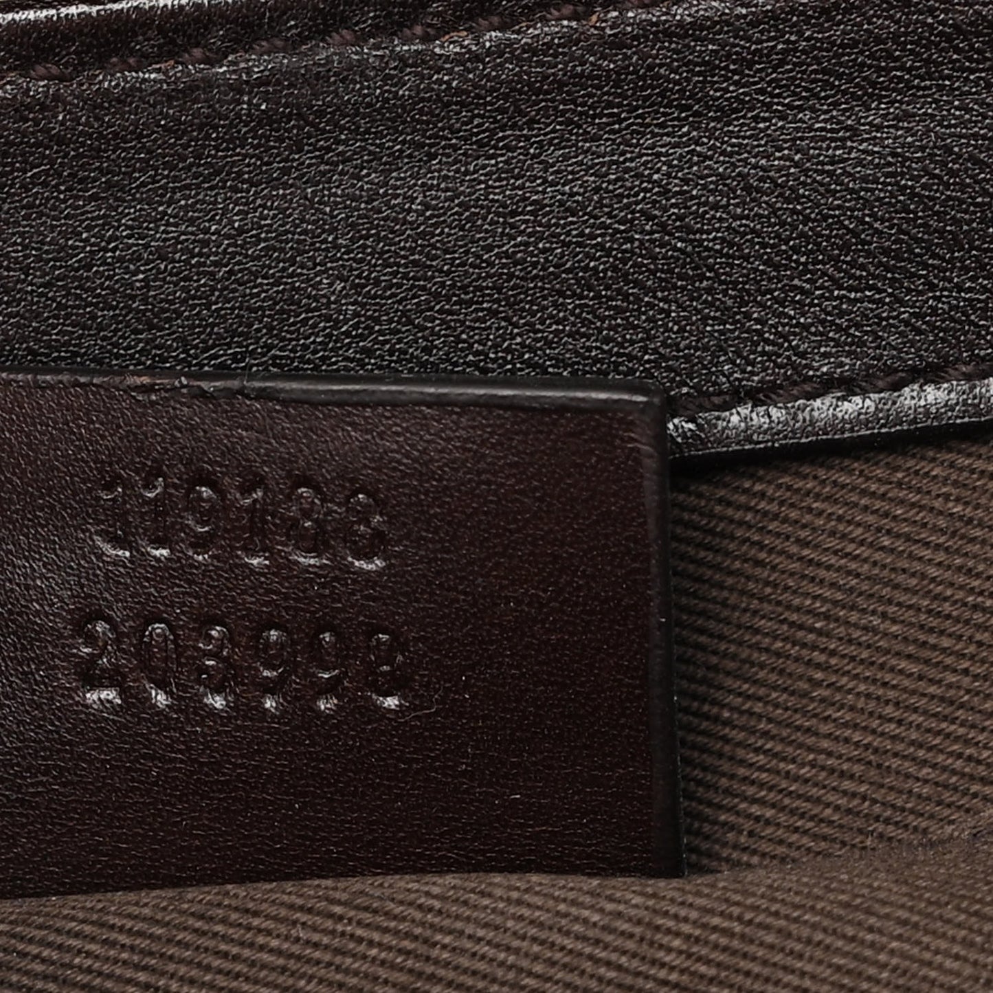 Monogram Studded Horsebit Clutch Dark Brown