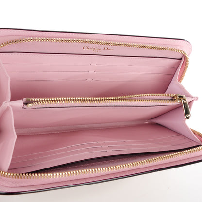 Christian Dior Metallic Bullcalf Diorissimo Voyageur Wallet Champagne 5 of 8