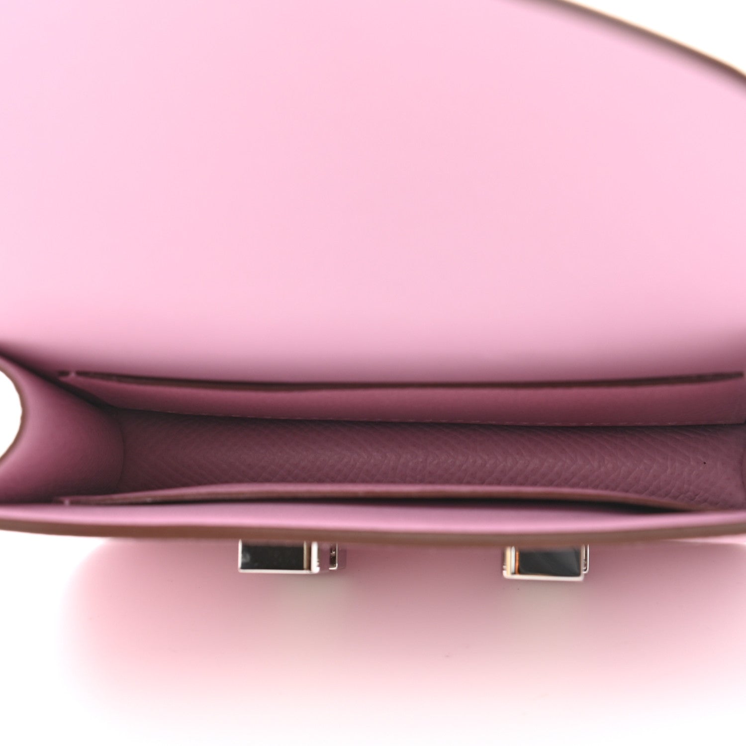 Hermes Epsom Constance Slim Wallet Mauve Sylvestre 6 of 10