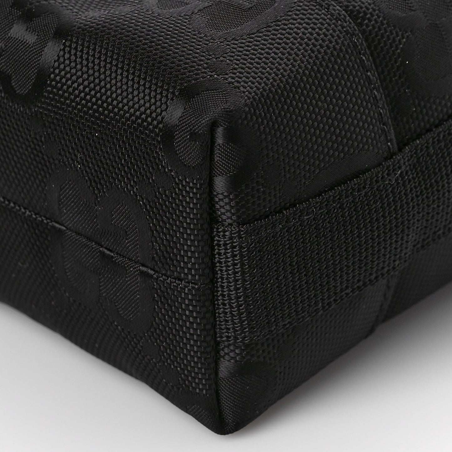 Econyl Nylon Monogram Off The Grid Messenger Bag Black