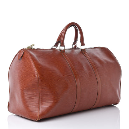 Louis Vuitton Epi Keepall 50 Kenyan Fawn 3 of 16