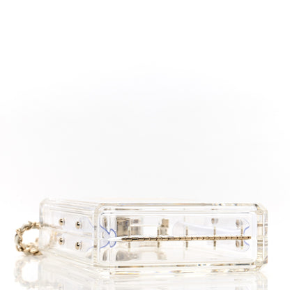Chanel Transluscent Plexiglass Perfume Bottle Clutch 4 of 11