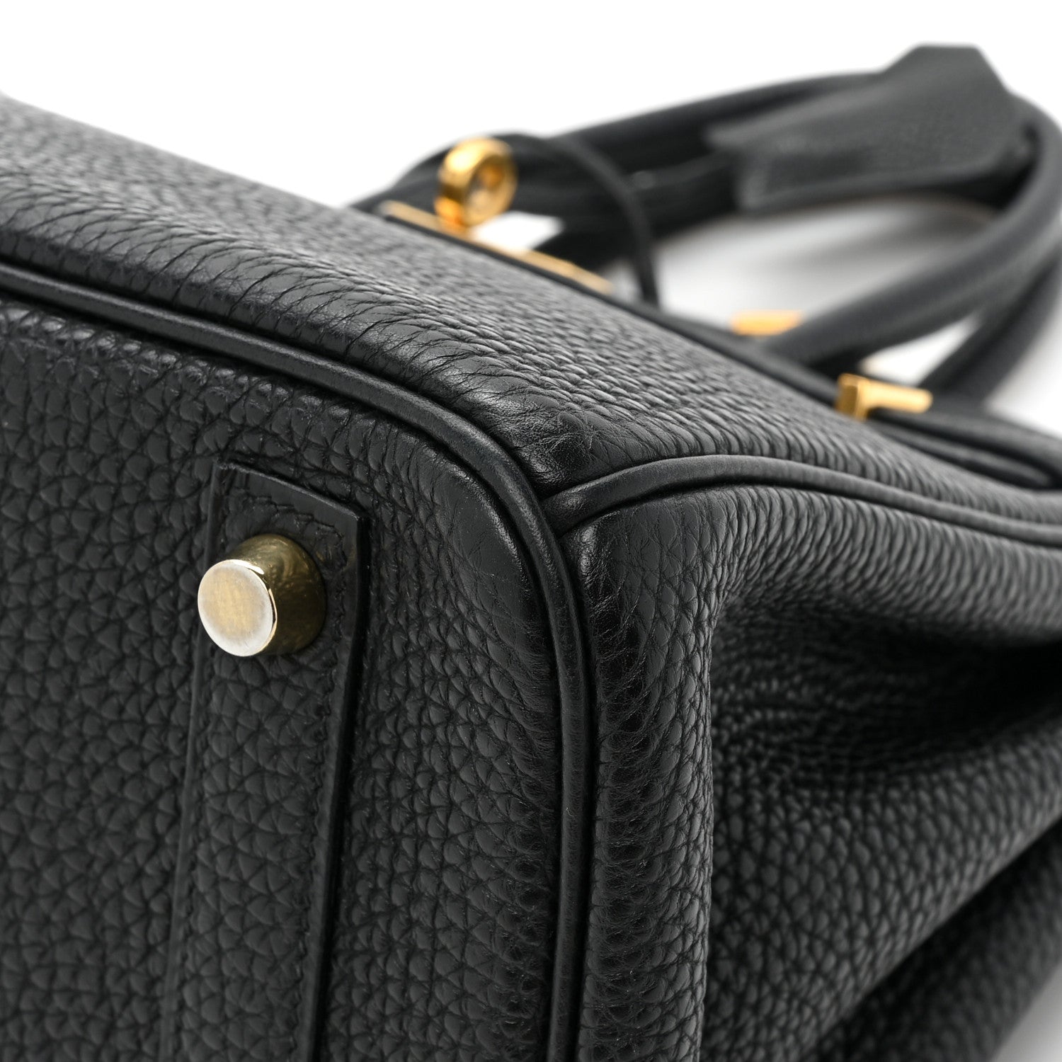 Hermes Togo Birkin 25 Black 11 of 17