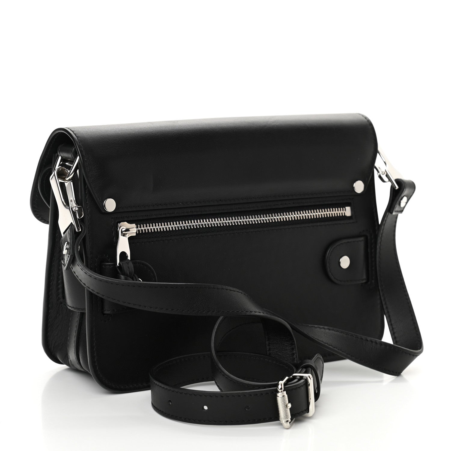 Proenza Schouler Smooth Calfskin Mini PS11 Classic Shoulder Bag Black 3 of 10