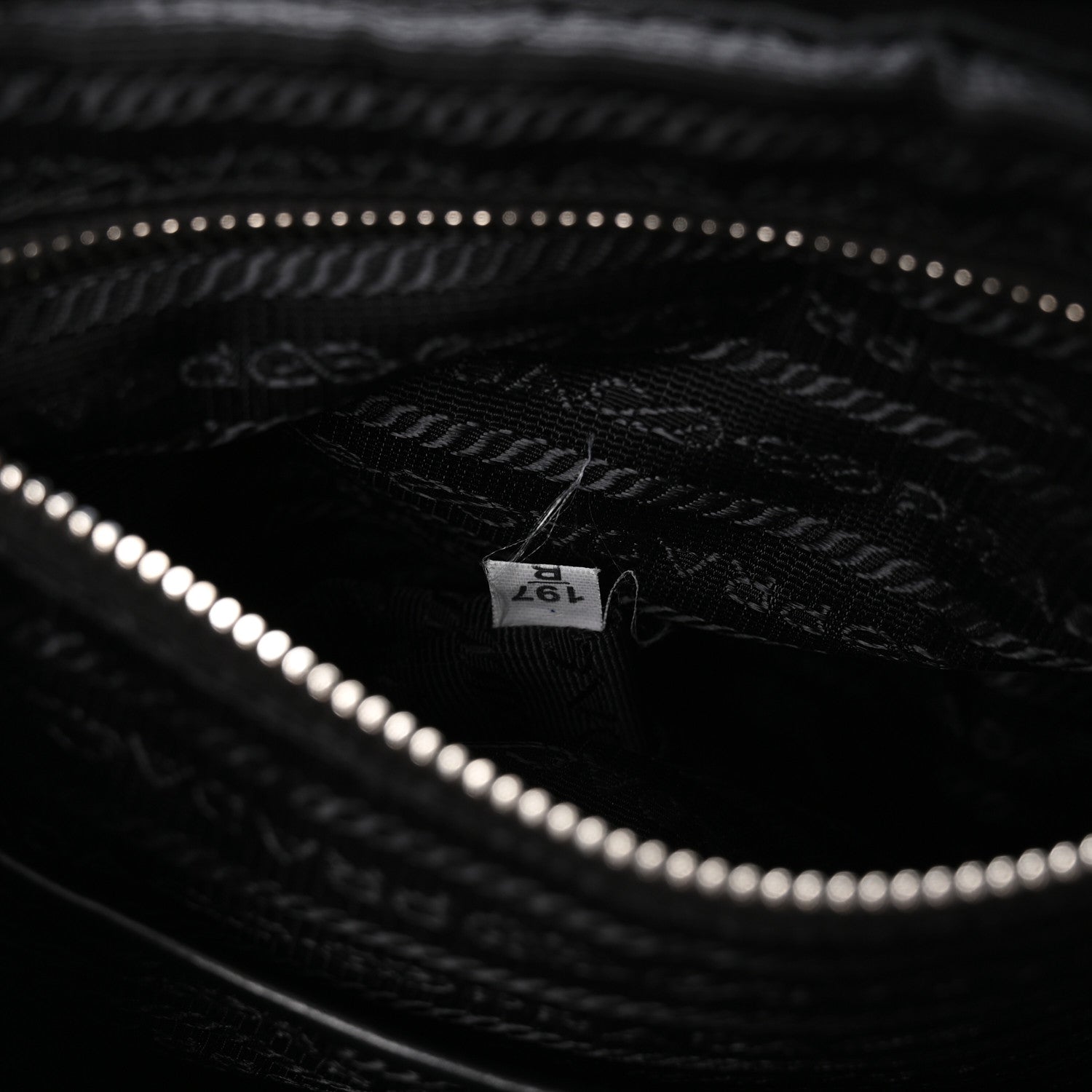 Prada Tessuto Nylon Soft Calfskin Backpack Black 8 of 11