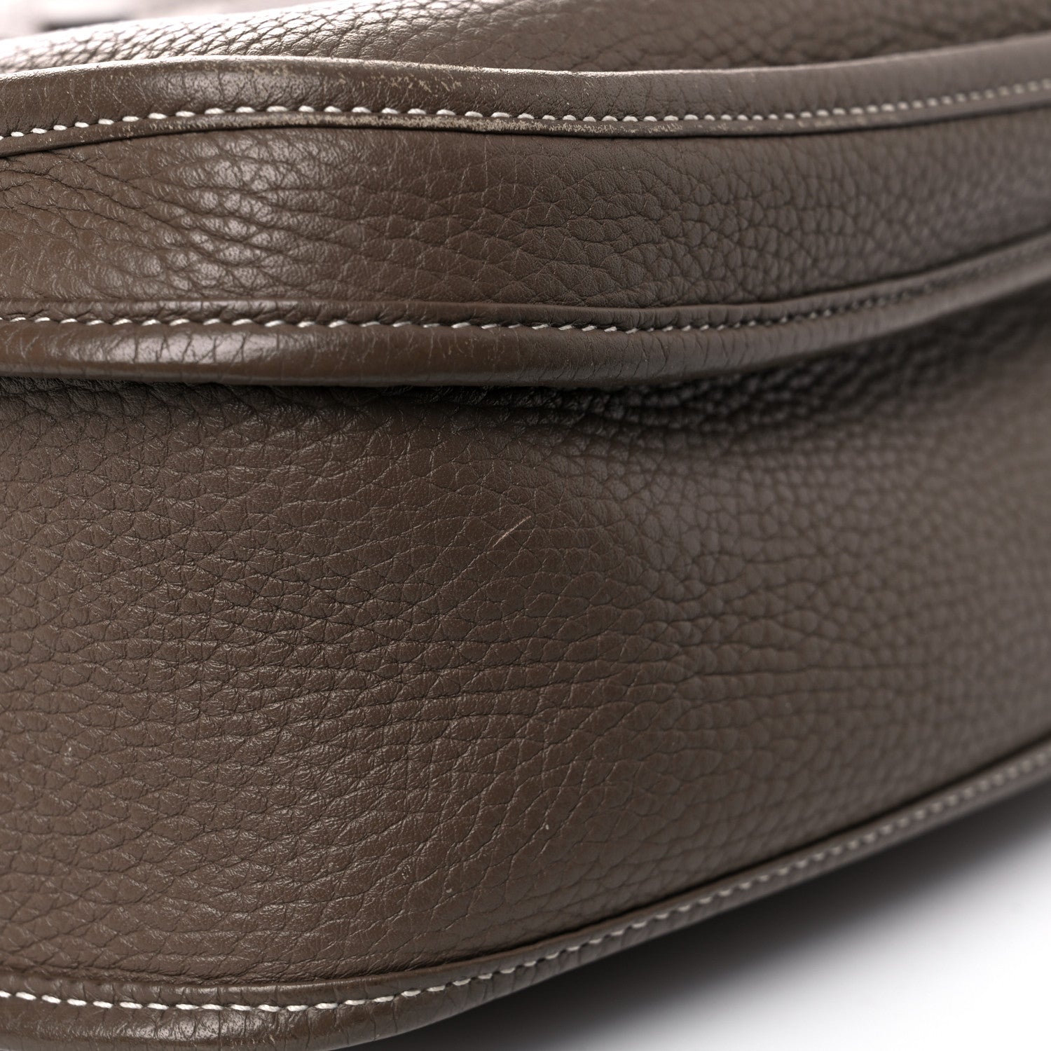 Hermes Taurillon Clemence Evelyne III PM Etoupe 12 of 20
