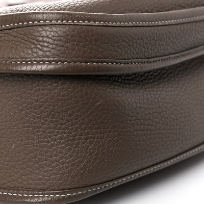 Hermes Taurillon Clemence Evelyne III PM Etoupe 12 of 20