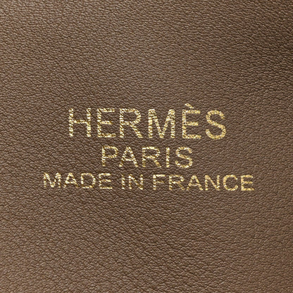 Hermes Sikkim Taurillon Clemence Double Sens 36 Etoupe 9 of 11