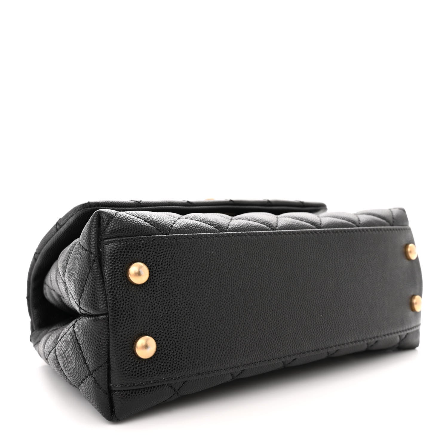 Chanel Caviar Quilted Mini Coco Handle Flap Black 4 of 10