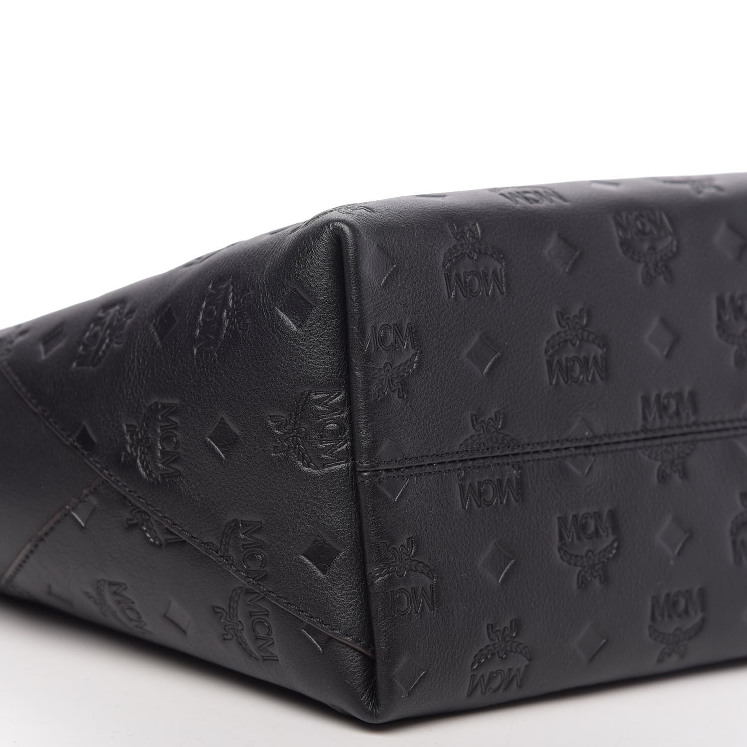 MCM Calfskin Ottomar Medium Klara Hobo Black 8 of 11