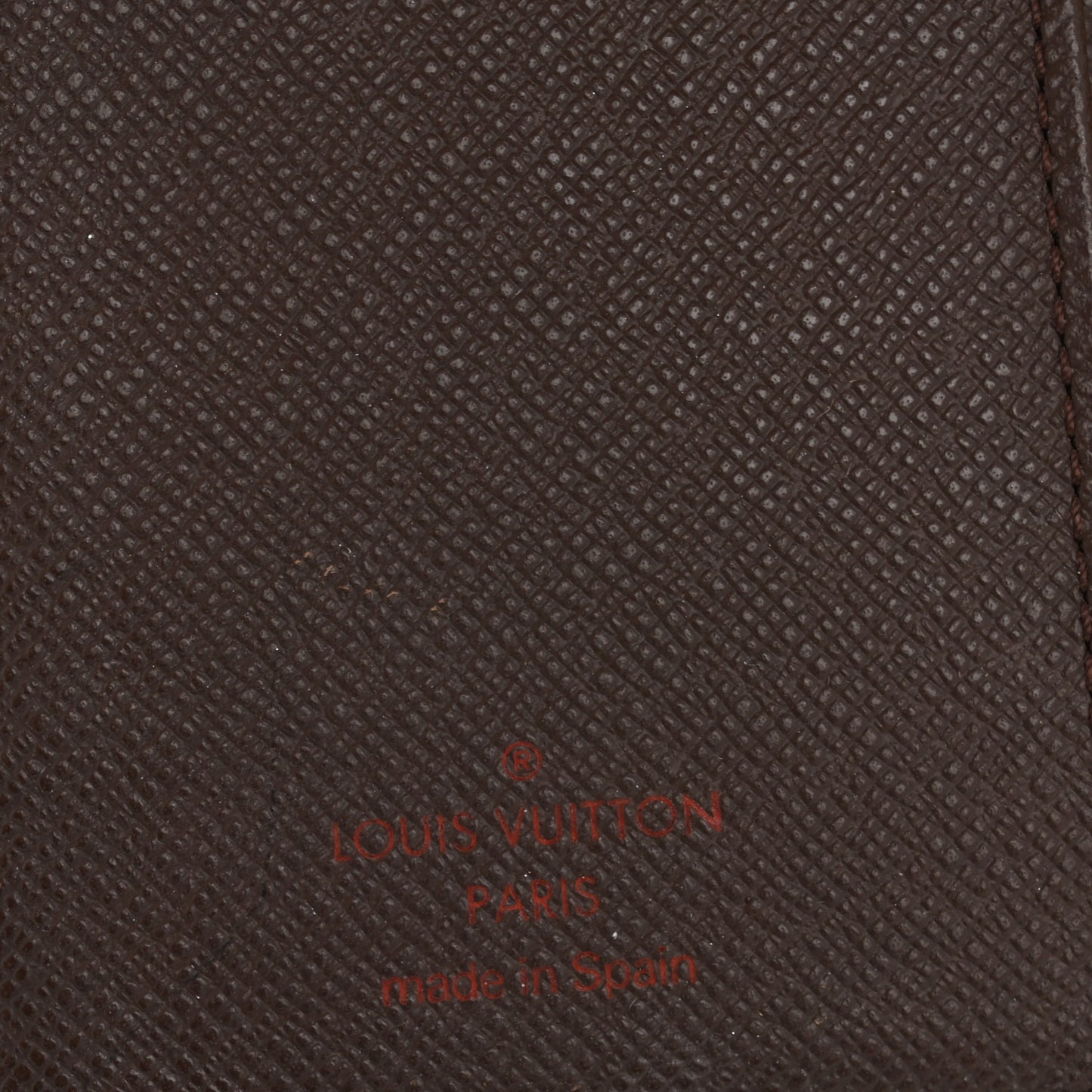 Damier Ebene Small Ring Agenda Cover