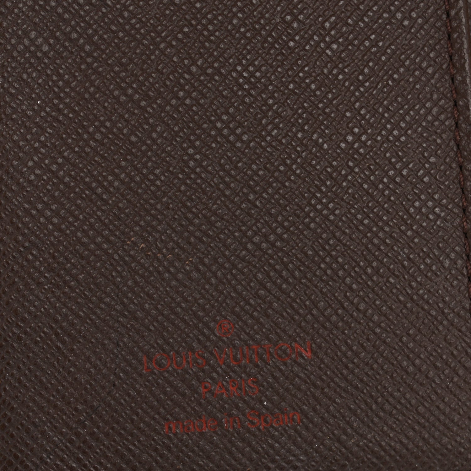 Louis Vuitton Damier Ebene Small Ring Agenda Cover 6 of 9