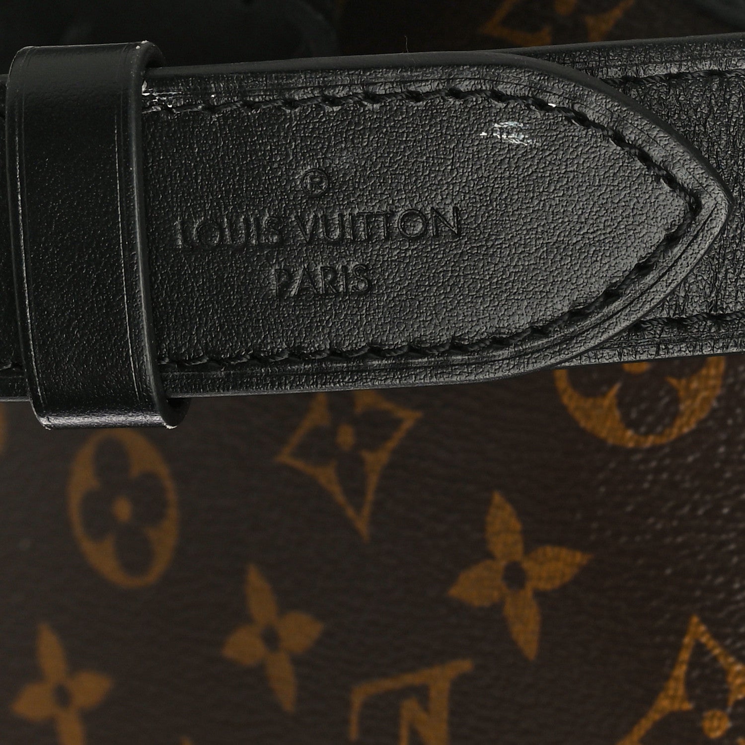 Louis Vuitton Monogram Odeon PM Black 10 of 11