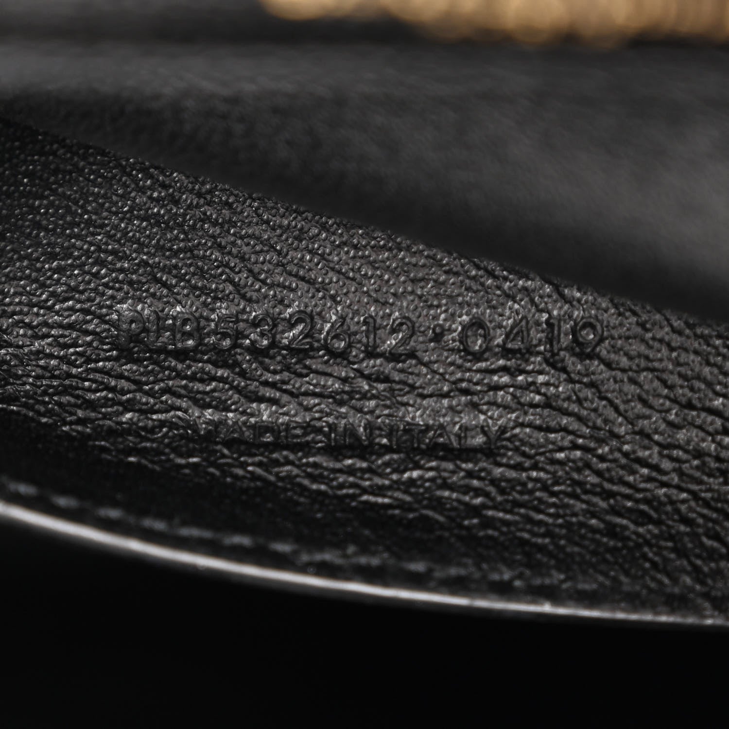 Saint Laurent Grain De Poudre Matelasse Monogram Medium Vicky Chain Bag Black 7 of 11