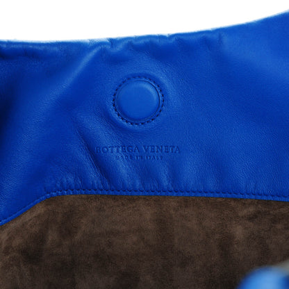 Bottega Veneta Nappa Intrecciato Large Campana Signal Blue 6 of 8