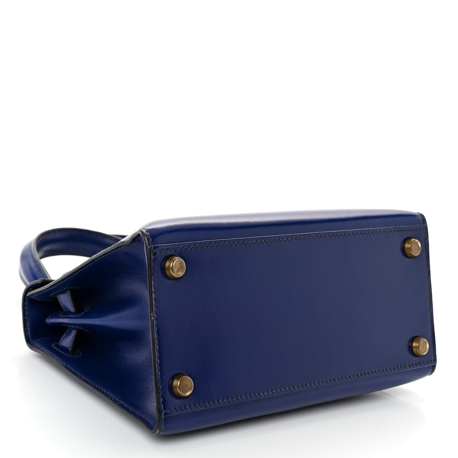 Hermes Box Mini Kelly Sellier 20 Bleu Saphir 4 of 14