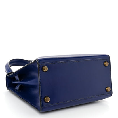 Hermes Box Mini Kelly Sellier 20 Bleu Saphir 4 of 14