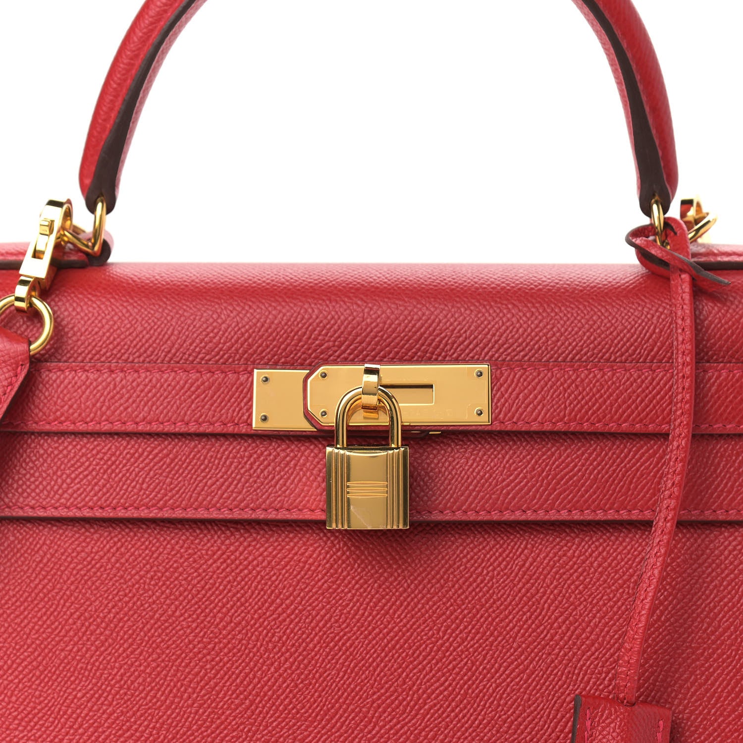 Hermes Epsom Kelly Sellier 28 Rouge Casaque 8 of 11