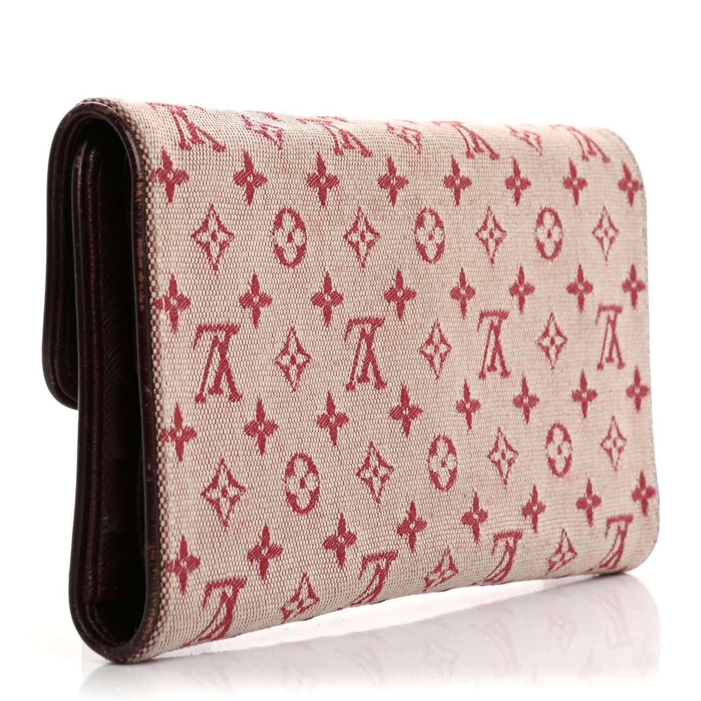 Mini Monogram Porte Tresor International Wallet Cherry