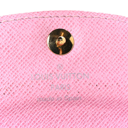 Louis Vuitton Monogram Multicolor Business Card Holder White Litchi 6 of 7
