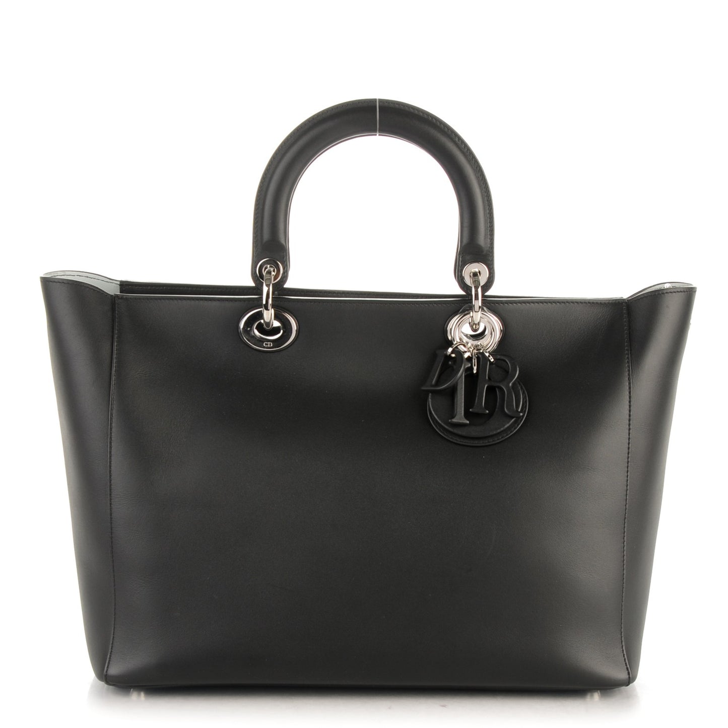 Calfskin Large Diorissimo Tote Black