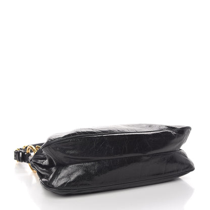 Prada Vitello Shine Shoulder Bag Black 4 of 10