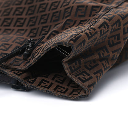 Fendi Zucchino Small Tote Tobacco 11 of 14
