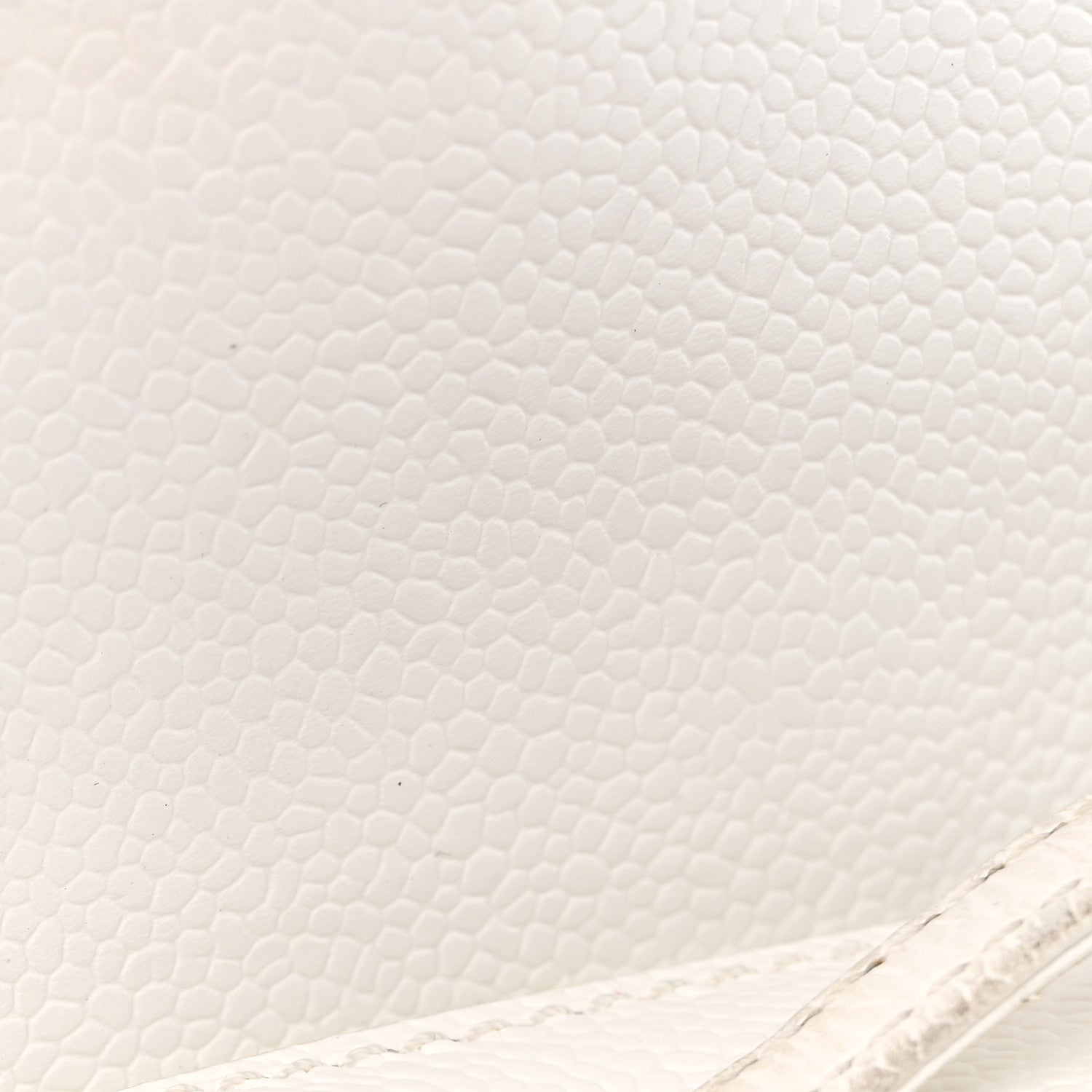 Chanel Caviar CC Backpack White 12 of 19